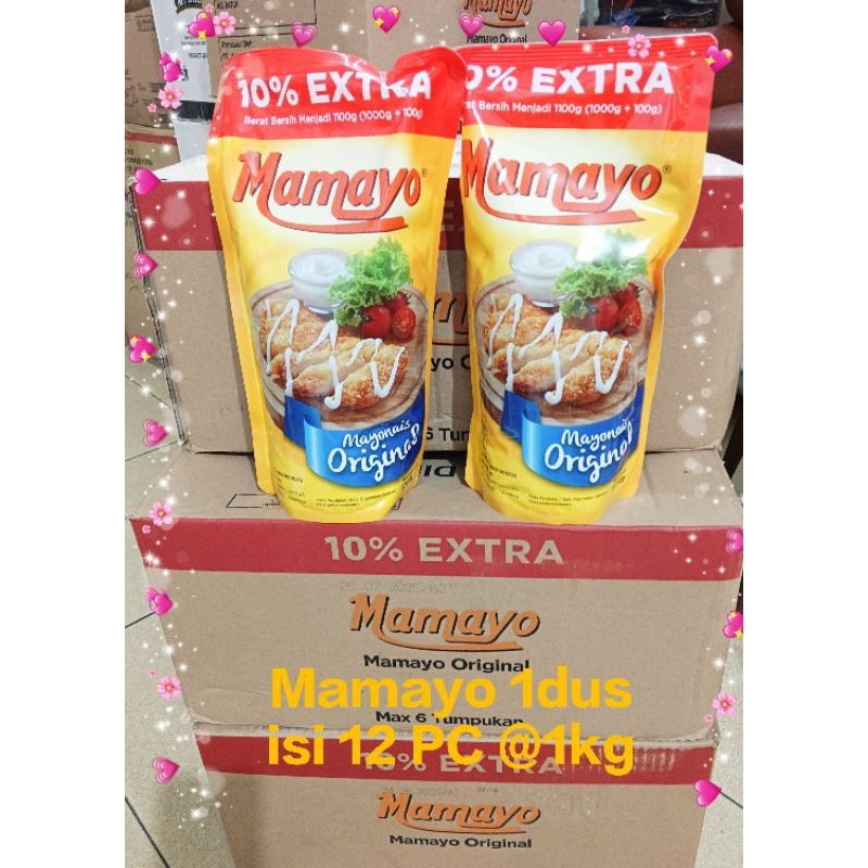 

MAYONAISE MAMAYO 1KG ISI 12PC/DUS / MAMAYO