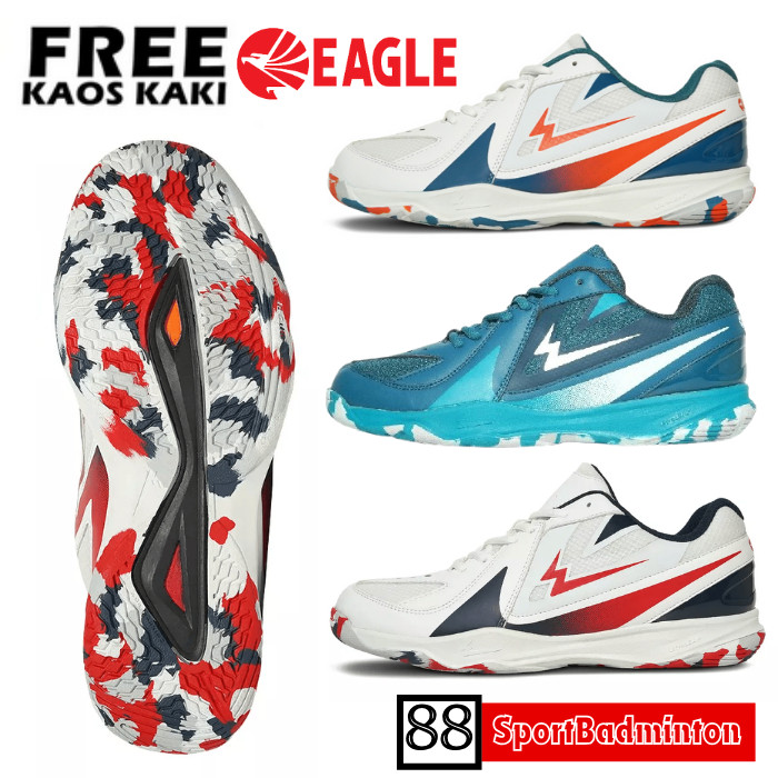 Eagle MIRAGE Badminton Shoes - Sepatu Badminton Original Eagle