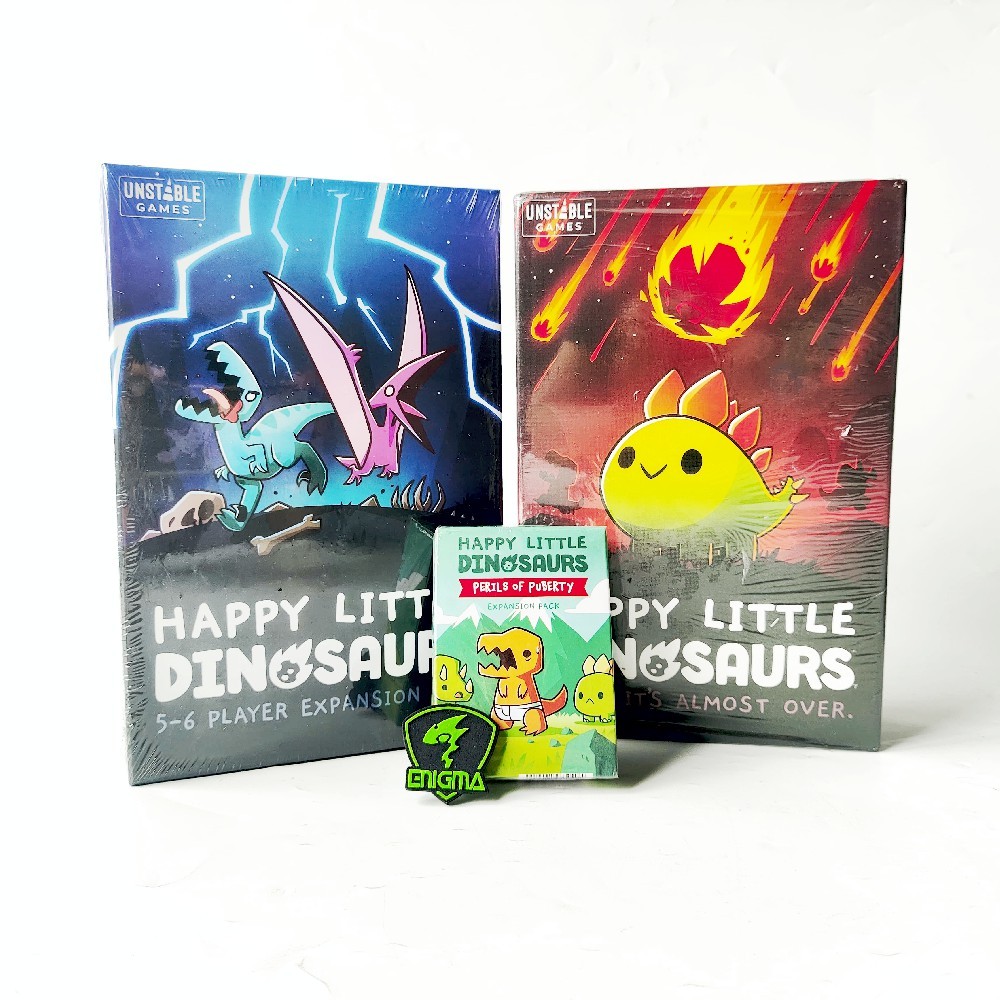 HAPPY LITTLE DINOSAURS BOARD GAME - CARD GAME - DNA ZONE