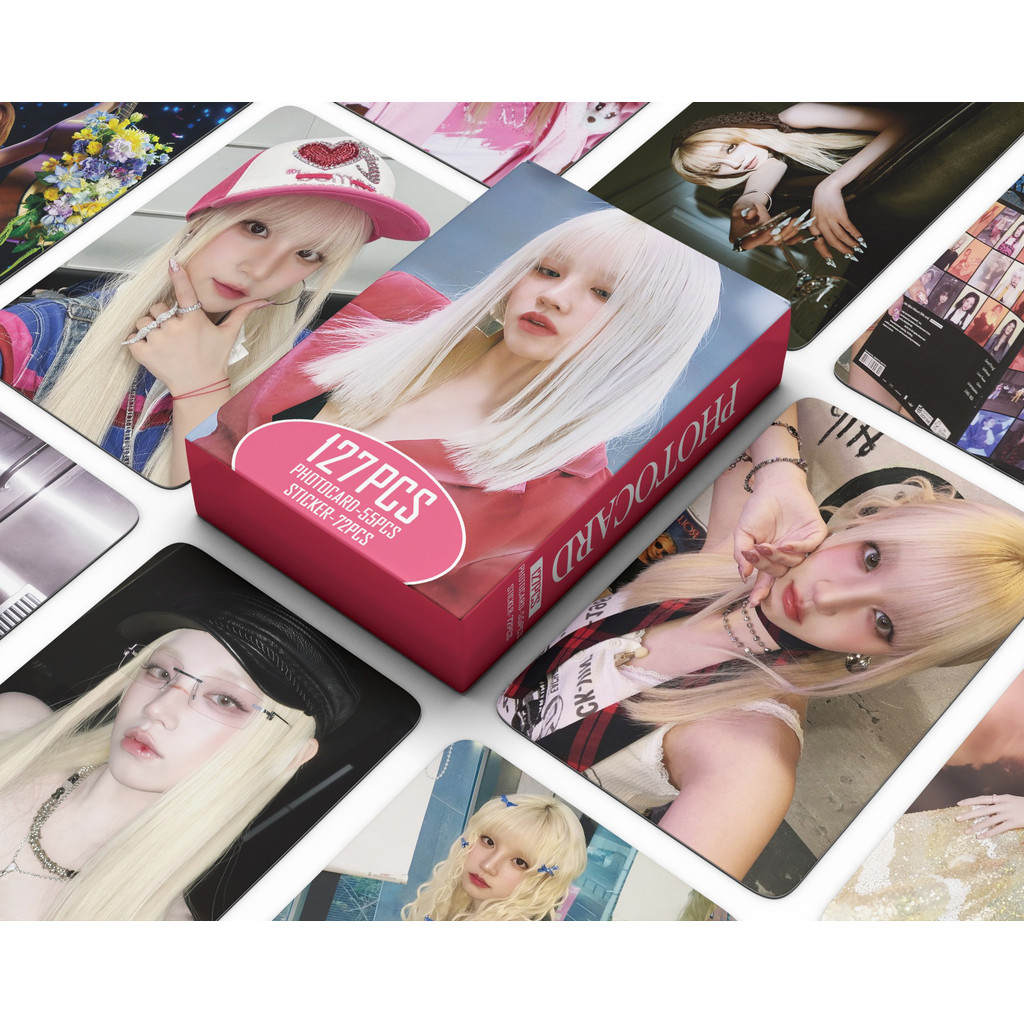 

127 I-DLE small cards, Yuqi photo cards, stickers, WE ARE album cards, GIDLE LOMO cards, fan collection cards