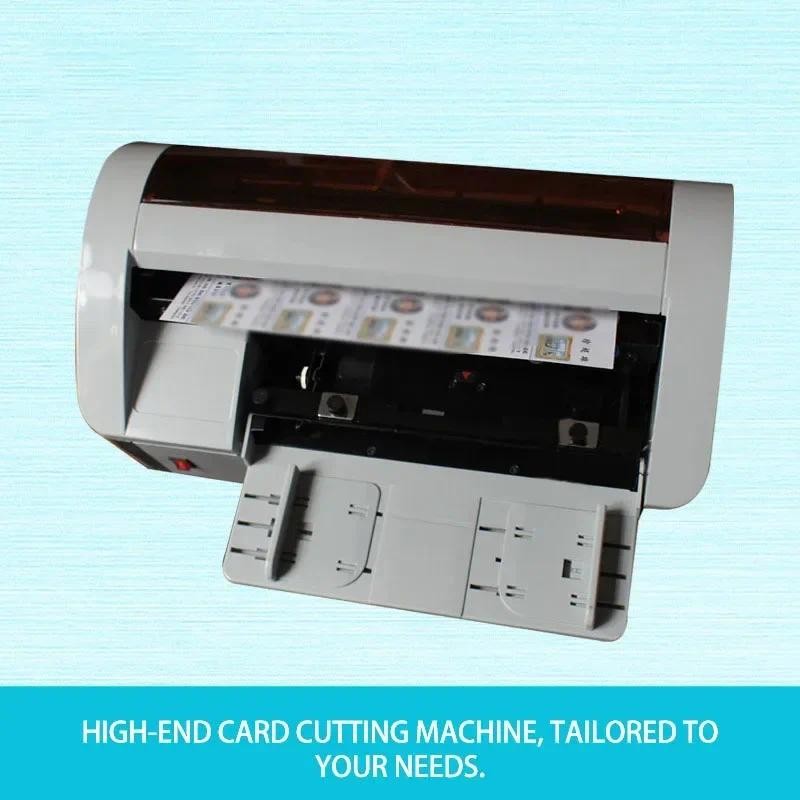 

SSB-001 Automatic A4 Business Card Cutting Machine with Electromechanical Cutting Machine to Prevent Cutting Skewness