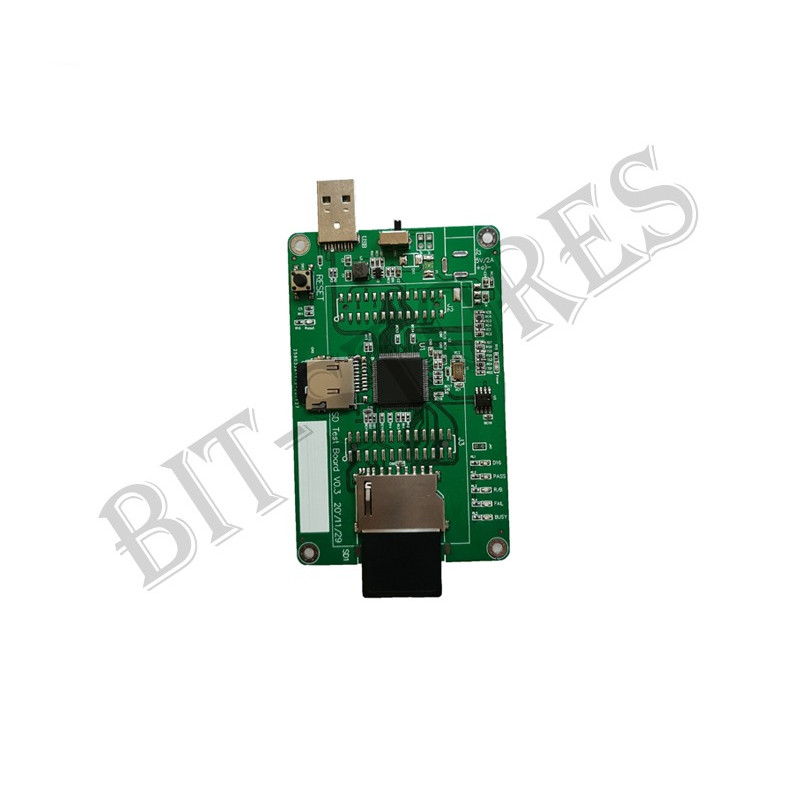 

The test rack for which the CID number can be changed For map navigation