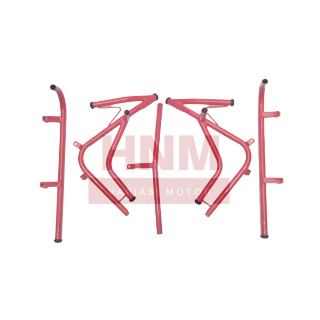 Crash Bar Tubular Frame Slider Pelindung Body BEAT FI , BEAT STREET , BEAT CBS ESP 2017-2019 TANPA s
