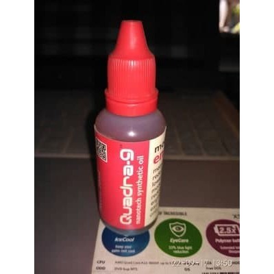 Quadra-9 oil nano energizer nano motor Memperbaiki, Merawat Mesin otm
