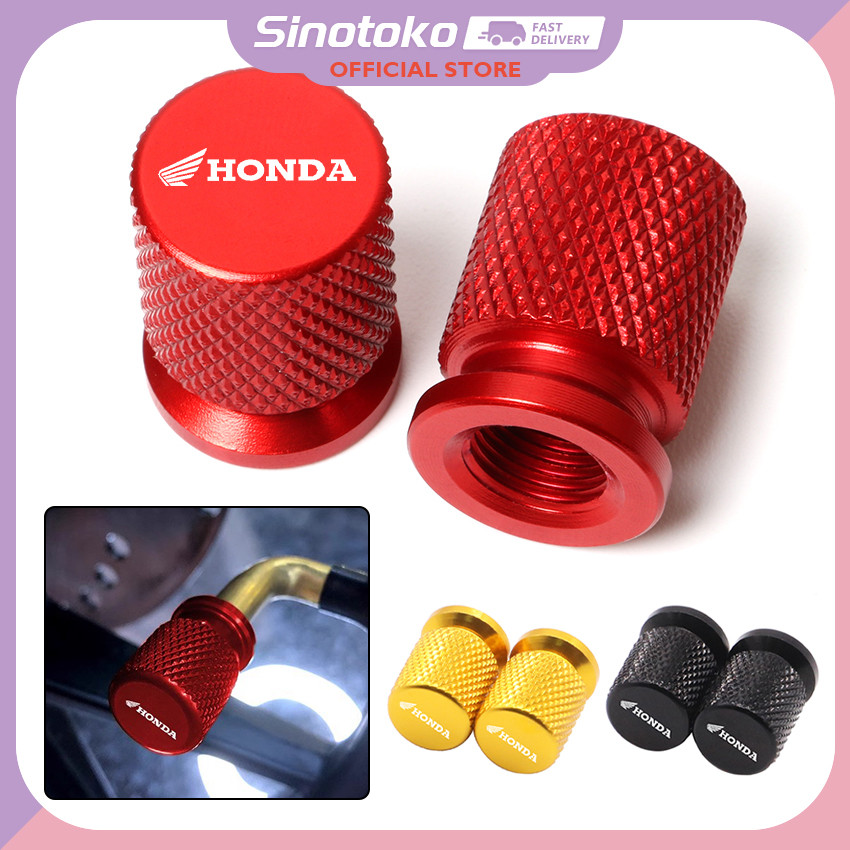 Tutup Pentil Ban Honda,Universal Motor Mobil Sepeda, Aluminium