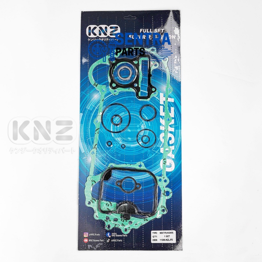 GASKET FULL SET BEAT FI (KASAR) PAKING FULL SET KNZ