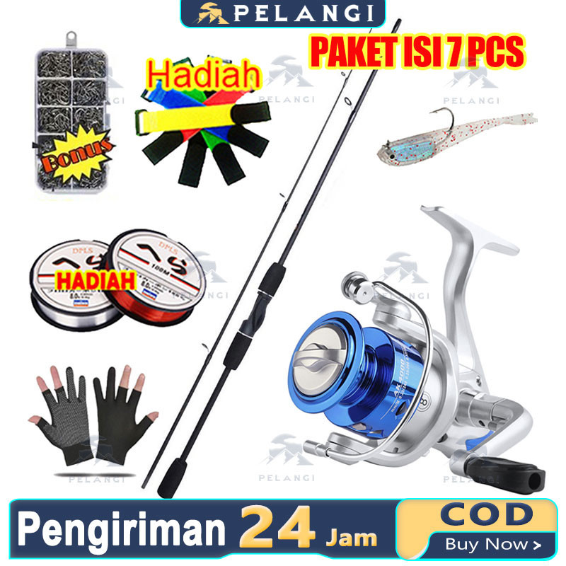 Joran Ul Ultra Light Baitcasting Dan Spinning Renlong 160 180 210 / pancing 1 set lengkap kuat / jor