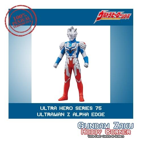 FIGURE ULTRA HERO SERIES 75 ULTRAMAN Z ALPHA EDGE BANDAI FIGURE