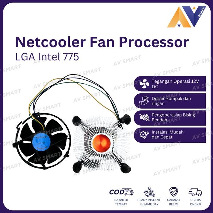 Fan Processor Netcooler CPU Cooler Intel LGA 775