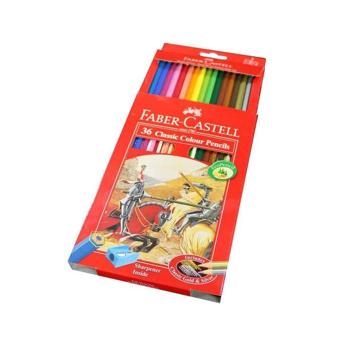 

Pensil Warna Faber-Castell 36 Classic Colour Pencils (#115856)