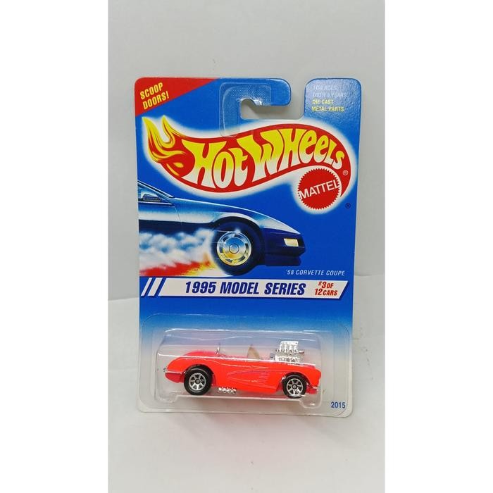 CSM... HOTWheels 58 CORVETTE COUPE  1995 MODEL SERIES AMBC-964