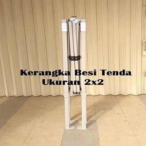 Kerangka Tenda Lipat 2x2 Premium (Tidak Termasuk Atap Tenda)