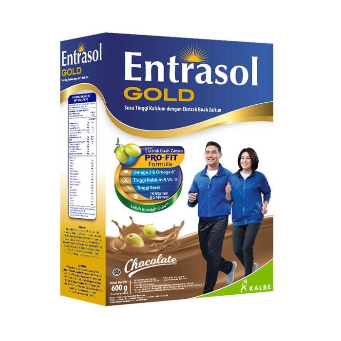 

[Promo] ENTRASOL GOLD 600GR VANILA - COKLAT / SUSU DEWASA / SUSU TULANG - Coklat