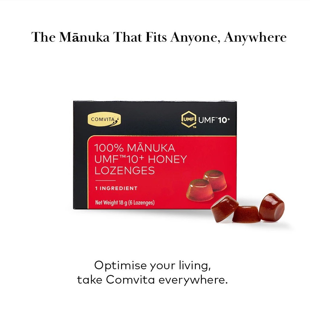 

Comvita 100% Manuka UMF 10+ Honey Lozenges 6s