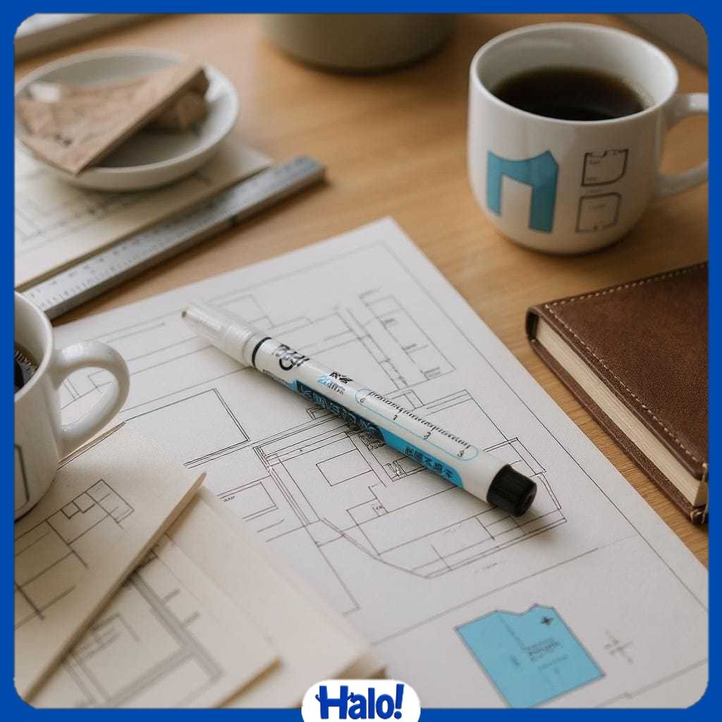 

Toddi Spidol Permanen Mata Pena Long Nib Permanent Marker - 323