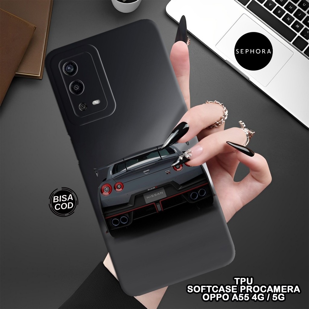 Softcase OPPO A55 4G Terbaru - Fashion Case Mobil - Case OPPO A55 4G - Case Pro Camera - Casing OPPO