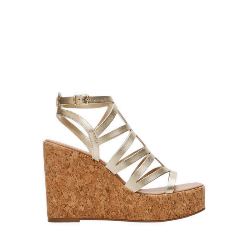 Steve Madden COZETTE Women's Wedges - Gold