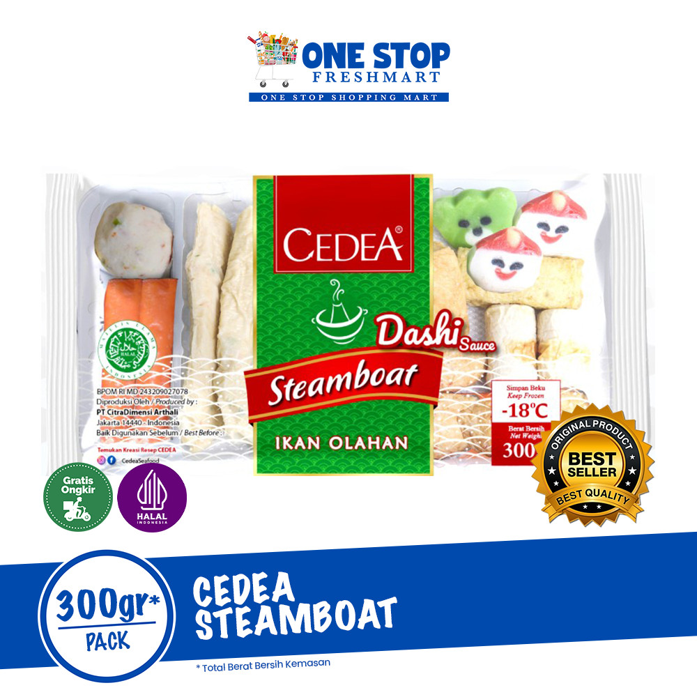 

CEDEA STEAMBOAT SET 300GR // CEDEA SHABU-SHABU SET 300GR
