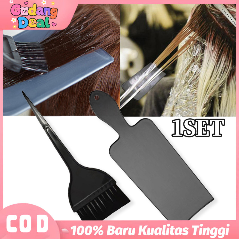 Papan Bleaching Cat Rambut/Papan Pelurusan Perm/Papan Highlight Rambut( Alat Pewarnaan Rambut )