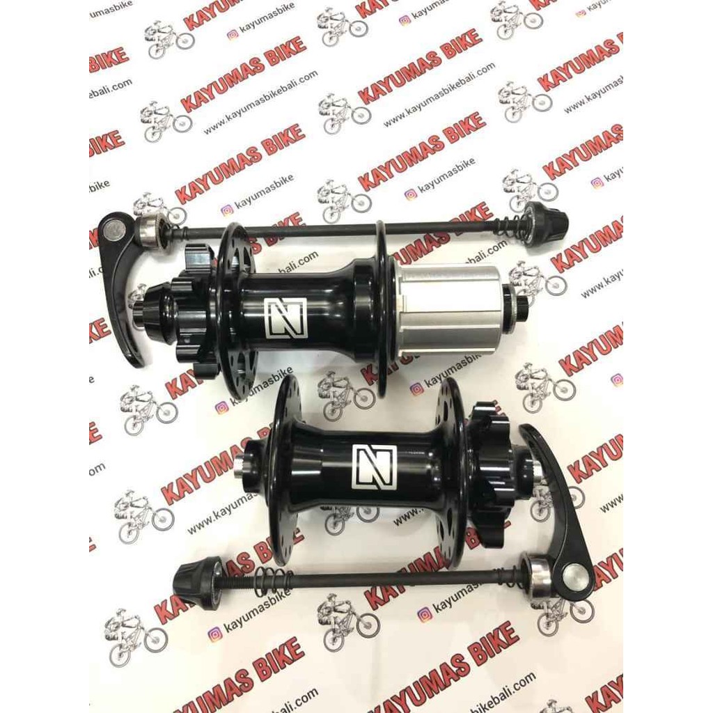 HUB FREEHUB NAUTILUS 28 HOLE DISC BRAKE BLACK JANGKRIK