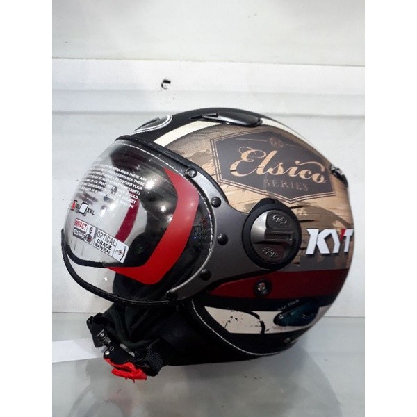 HELM KYT ELSICO MOTIF -HALF FACE