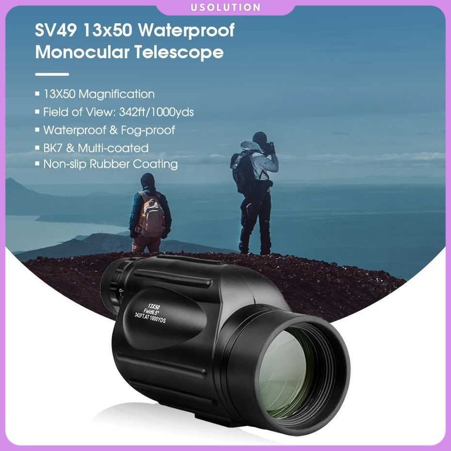 SVBONY Teropong Monocular Telescope Multi Coated Waterproof - SV49