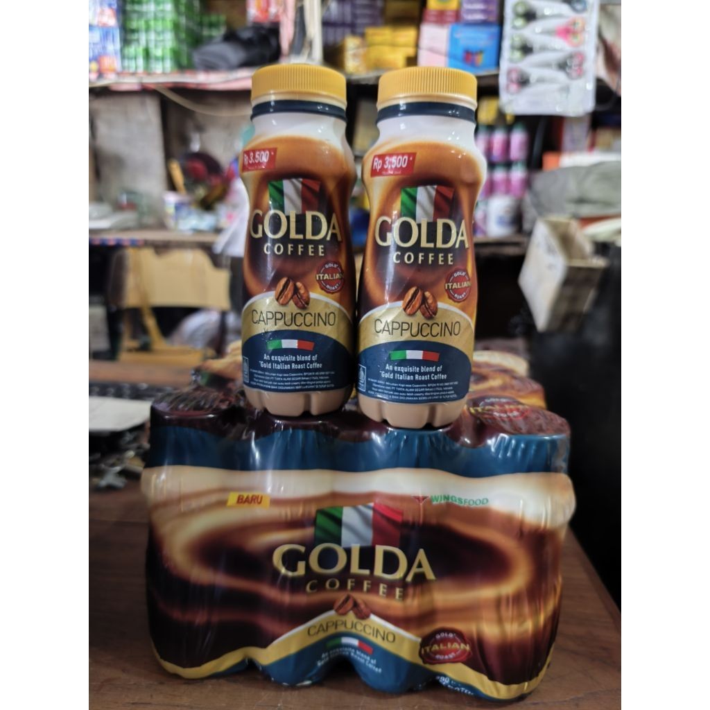 

Golda Coffe Cappucino botol 200ml