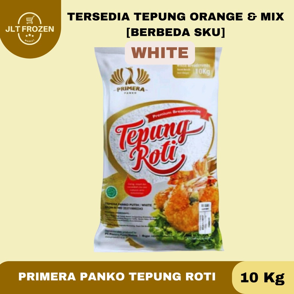 Primera Tepung White 10 KG / Tepung Roti / Tepung Panir / Tepung Roti Putih