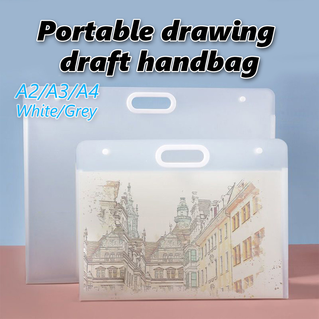 

Drawing Bag untuk Sketch book Dokumen Berkas UKURAN A2/A3/A4 Kantor Sekolah Seni ART / Hand-held Storage Bag