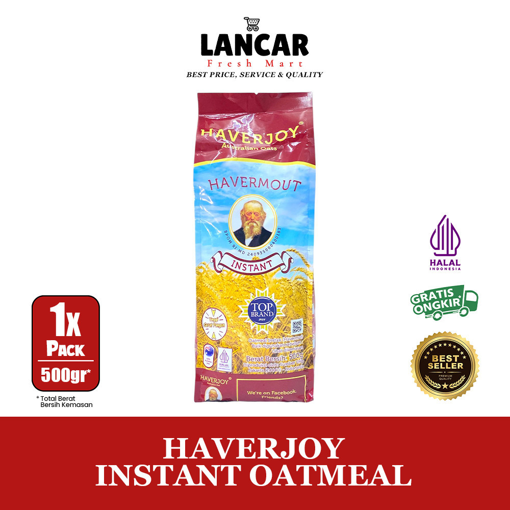 

HAVERJOY INSTANT OATMEAL 500GR