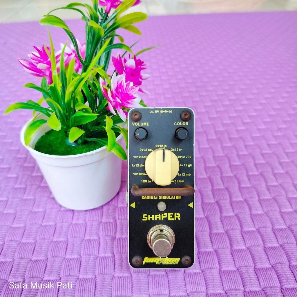 Tomsline Cabinet Simulator/ Cabsim SHAPER Efek Gitar Normal, Original, No Minus, Fisik spt di Foto