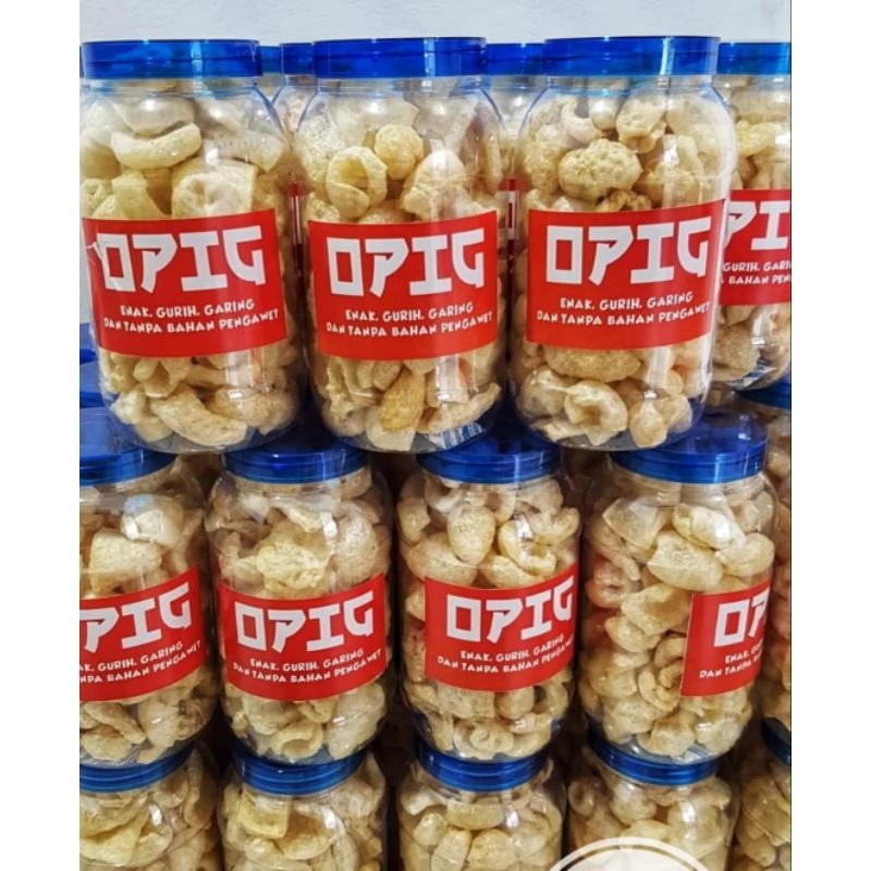 

Kerupuk kulit babi toples 2lt by opig