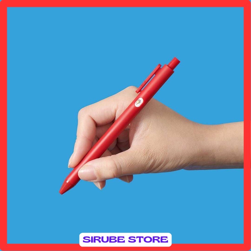 

Kaco Pena Pulpen Gel 0.5mm Dual Ballpoint Quick Dry Black Ink 1 PCS - K3