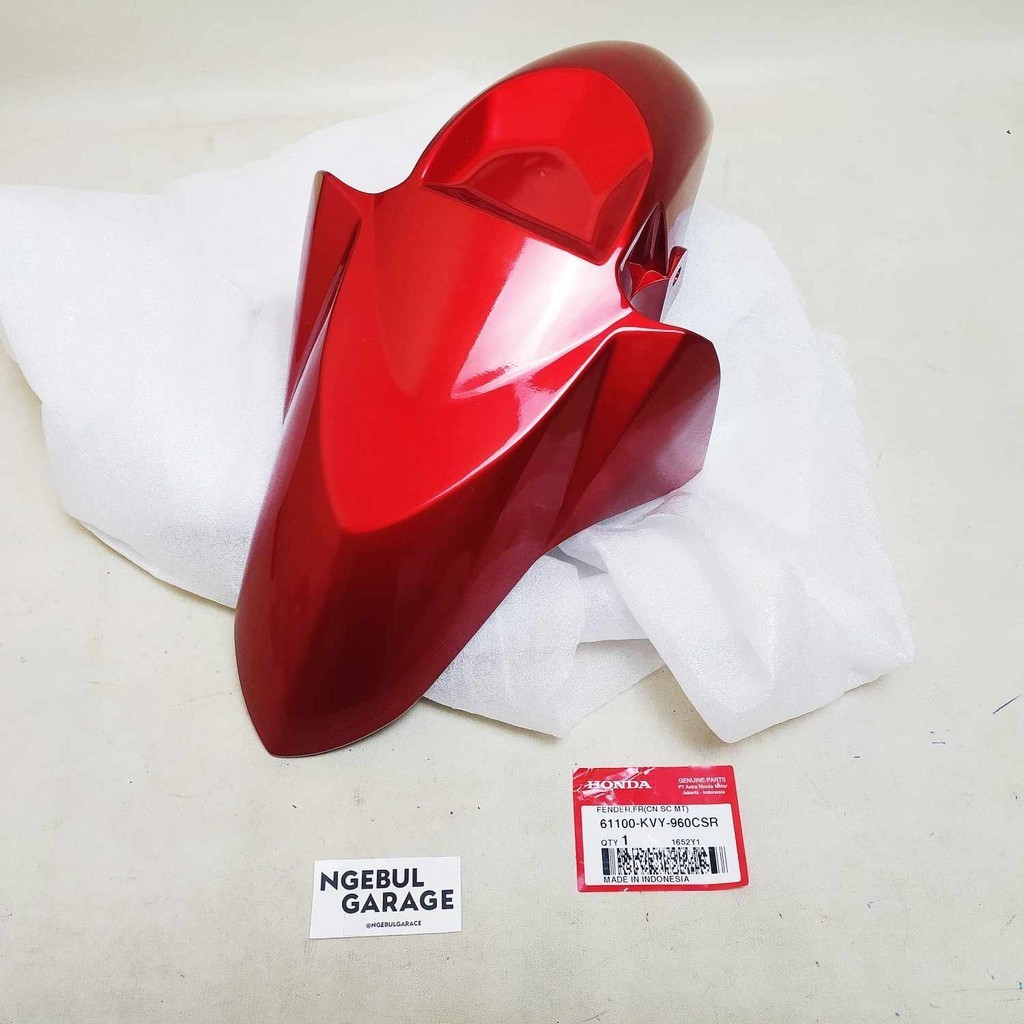 Spakbor Depan Beat 2009 MERAH MAROON HONDA ORI 61100 KVY 960CSR