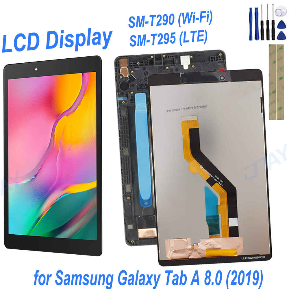 LCD for Samsung Galaxy Tab A 8.0 2019 SM- T290 T295 Tablet LCD Display Tou Screen Digitizer Assembly