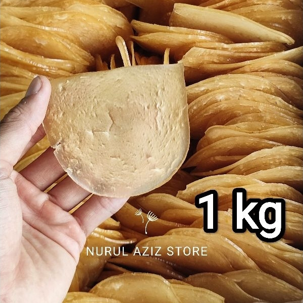 

Kerupuk udang mentah besar 1kg kualitas premium gurih dan renyah