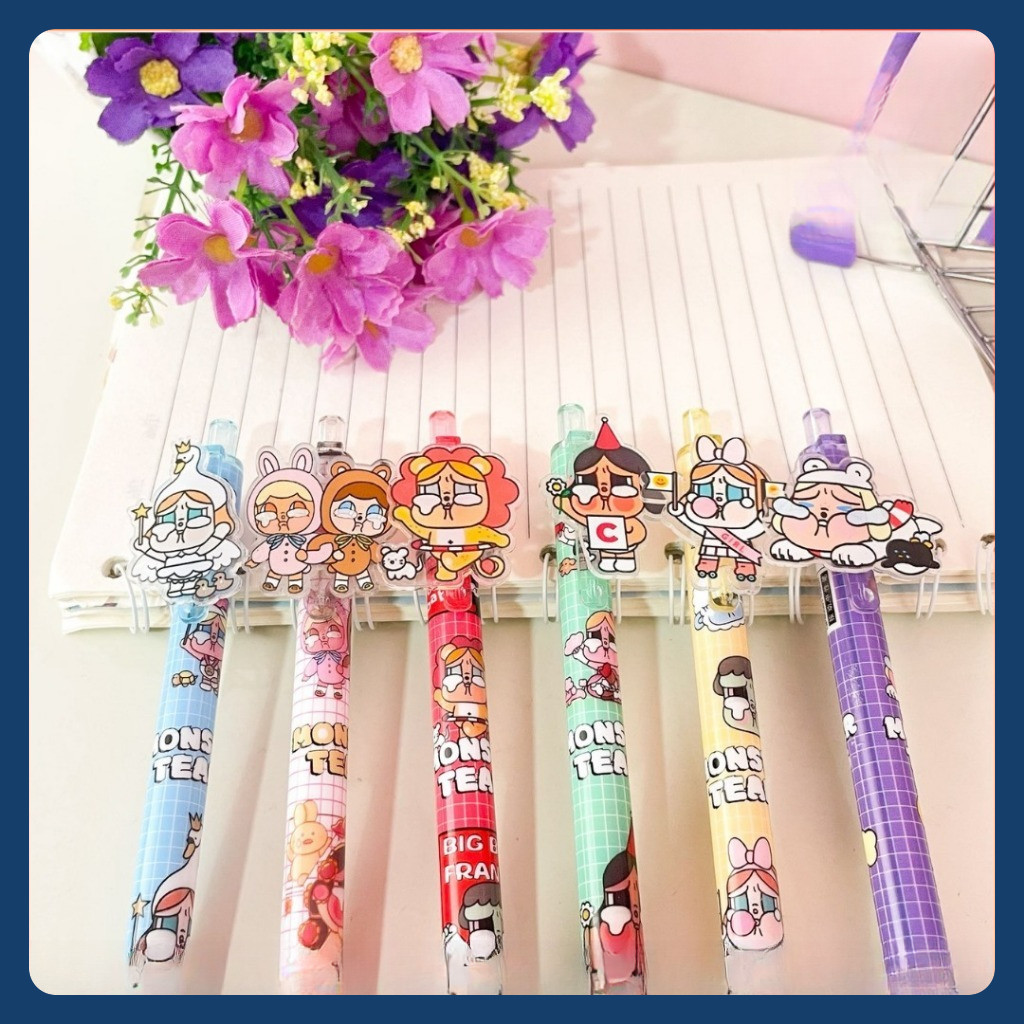 

PULPEN CETEK MOTIF KARAKTER CRYBABY TINTA HITAM 0.5 mm PC 1992 PEN LUCU IMUT KADO UNIK SOUVERNIR bolpen gel viral