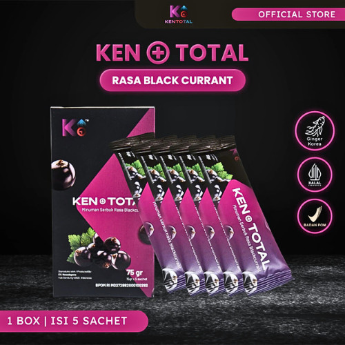 

Kent + Total Minuman Serbuk Gingseng Plus Black Currant