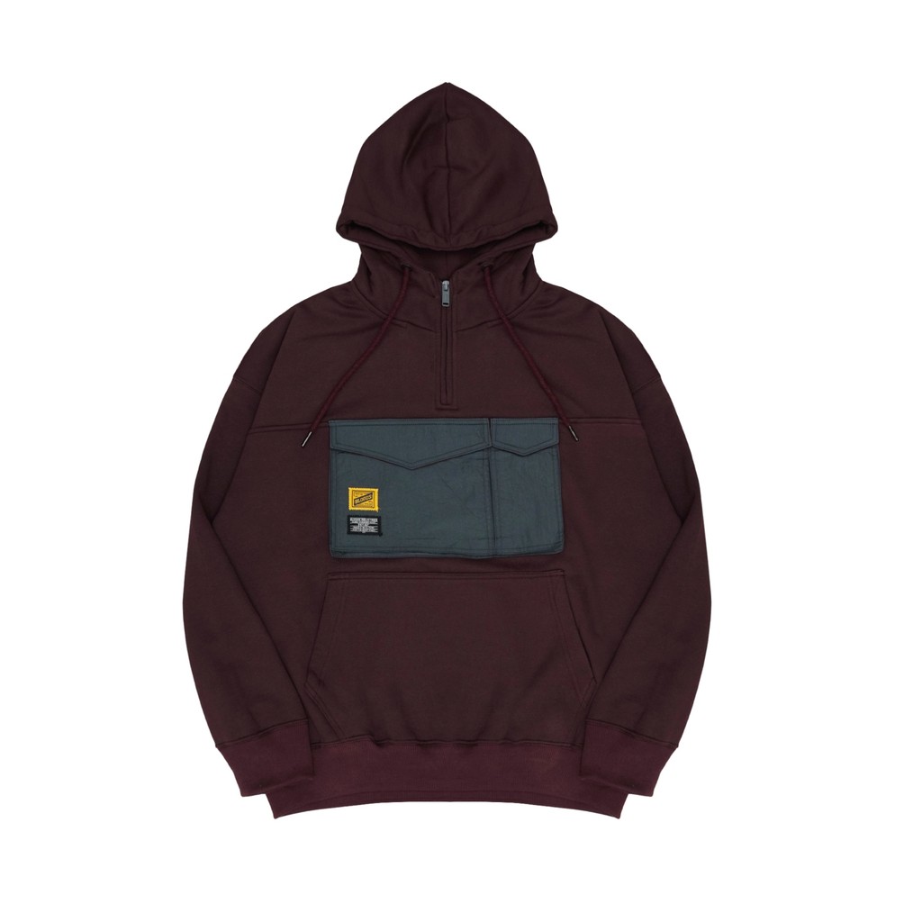 Bloods Series Sweater Hoodie Fortis 02 Maroon Grey