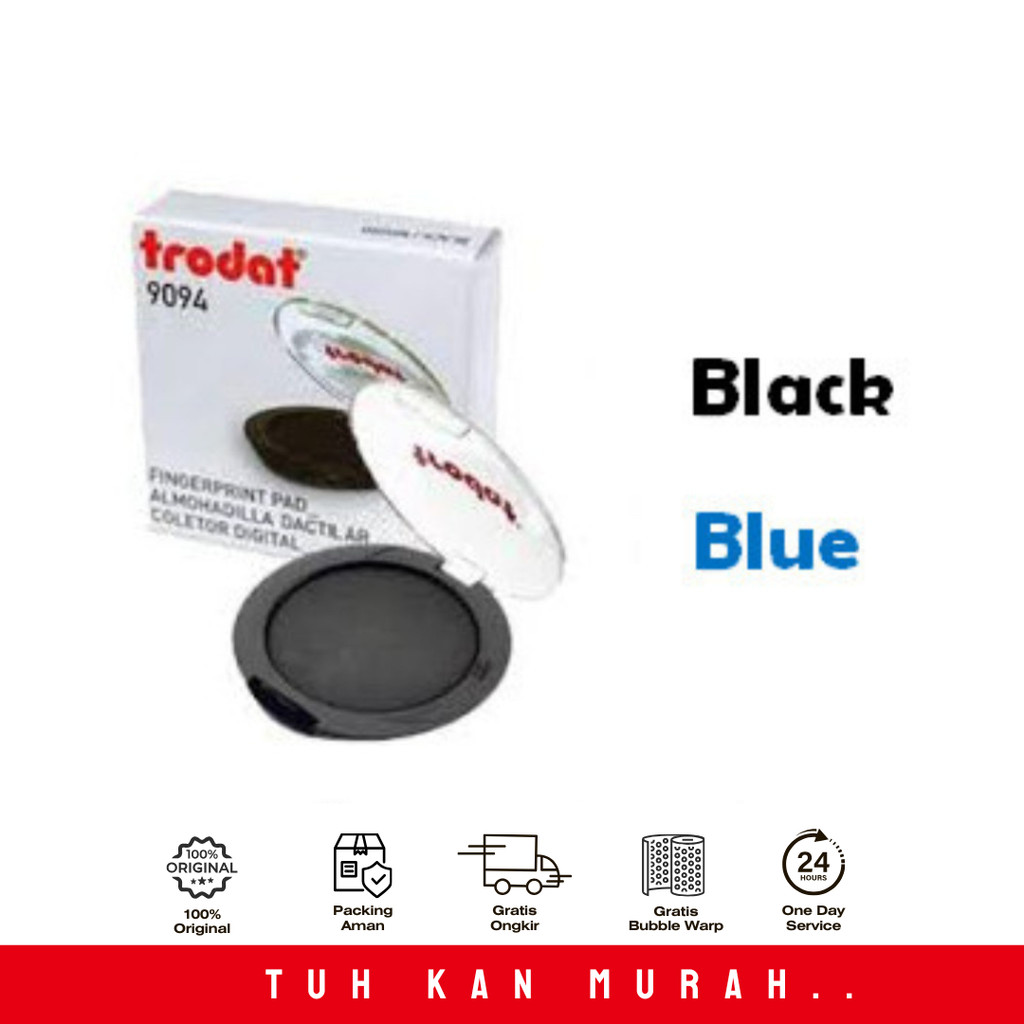 

TRODAT FINGERPRINT PAD 9094 HITAM