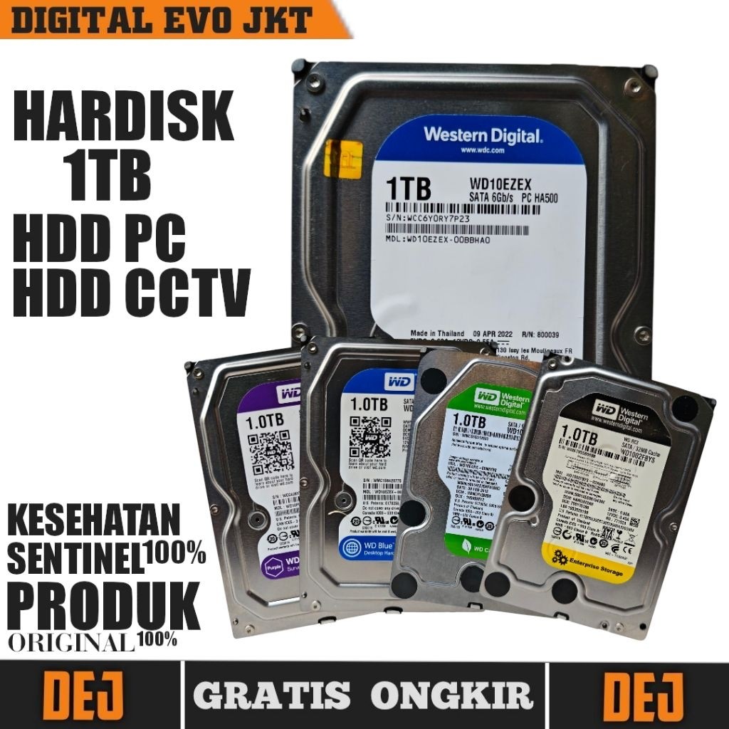 promo Hardisk PC 1TB Seagate Barracuda Compute MFI Original - SECOND termurah
