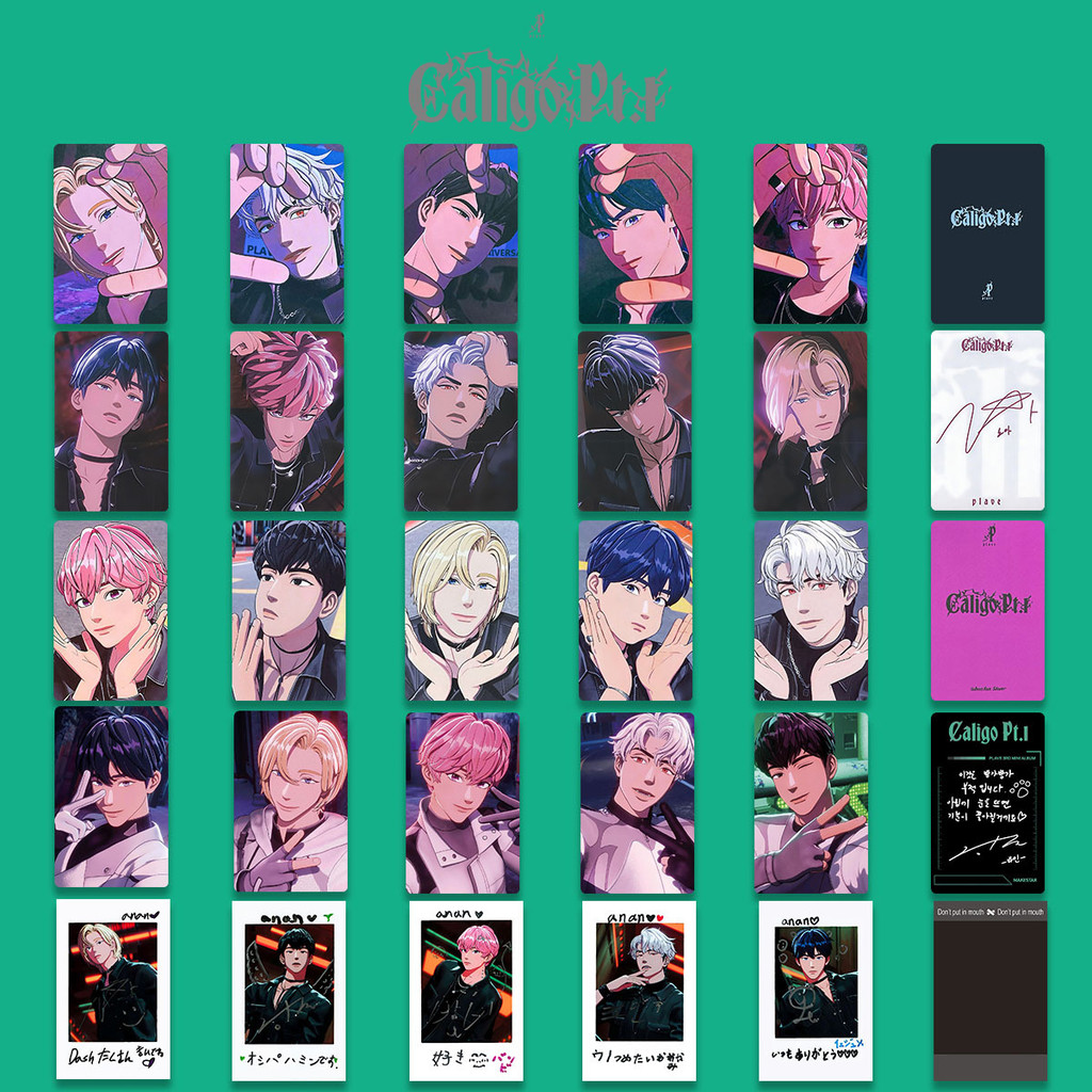 

5Pcs/Set KPOP PLAVE Caligo Pt.1 Album Photocards List EUNHO BAMBY YEJUN Special Drink Whosfan Ver Lomo Cards Fans Birthday Gift