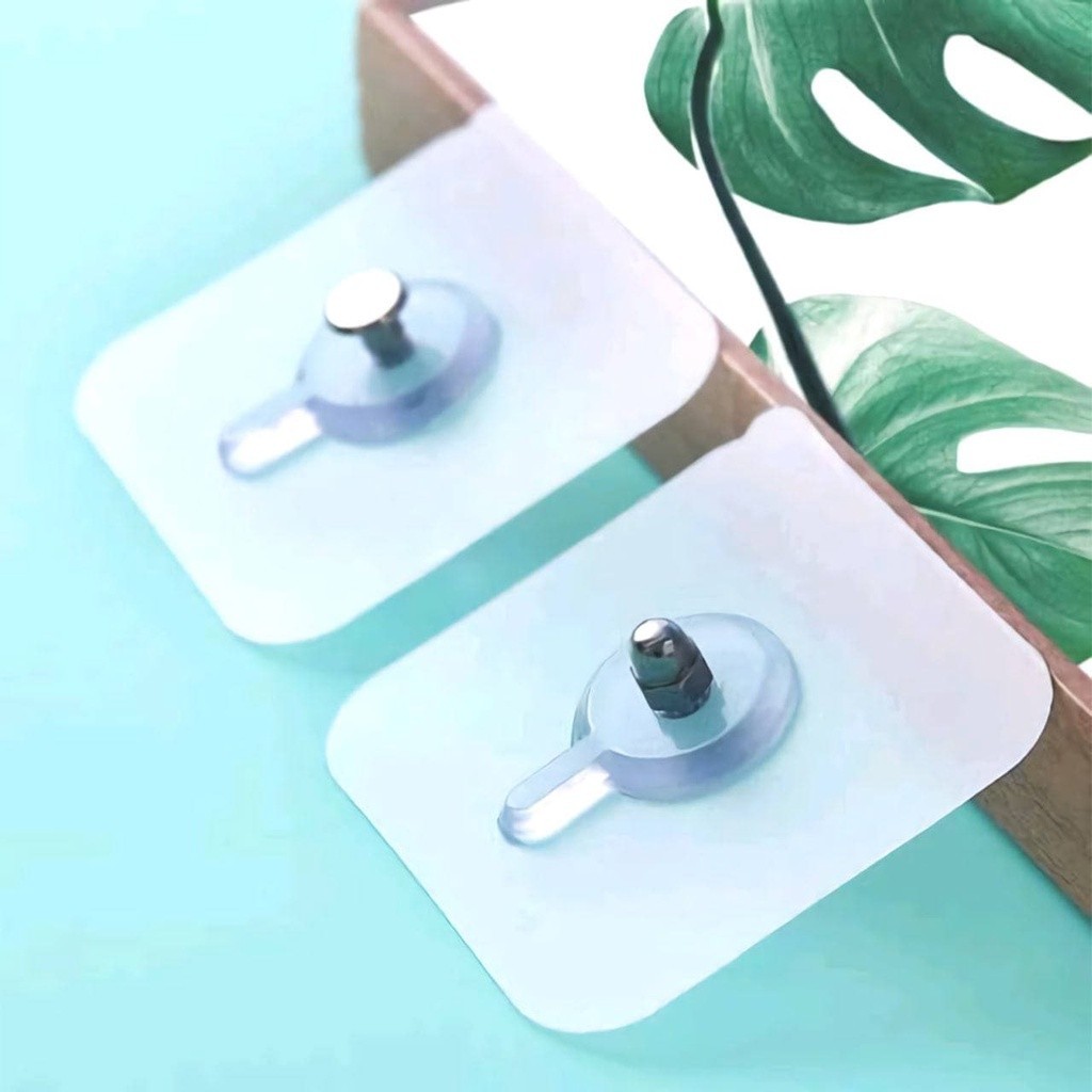 ( READY ) TEMPELAN HOOK PAKU BAUT / TEMPELAN DINDING AJAIB GANTUNGAN HOOK MAGIC TEMPEL