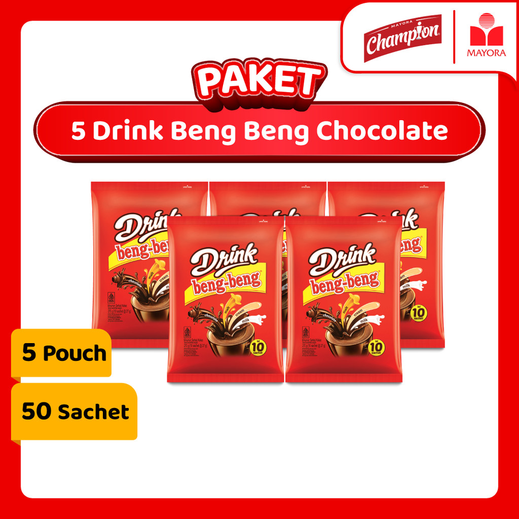 

Paket 5 Drink Beng Beng Chocolate Pouch