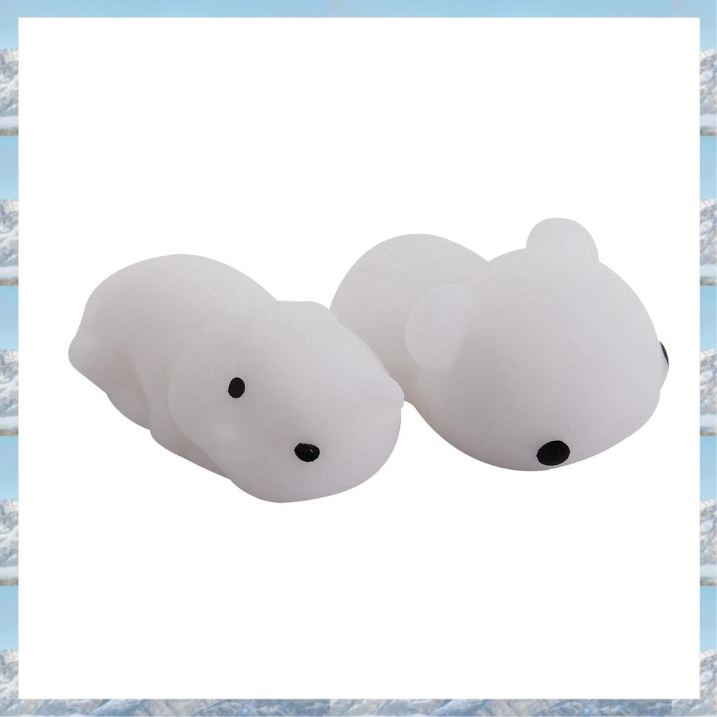 Eco-Friendly-60Pcs Mini Squeeze Toy Squishy Mochi Soft Release Stress Toys Kawaii Animal Decompressi