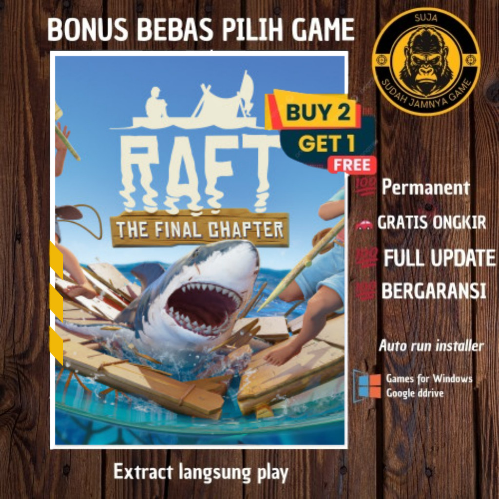 RAFT - GAME PC - GAME LAPTOP - GAME OFFLINE