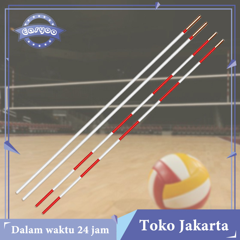 Promo 4 Pcs Root Antena Net Volly Voli Berkualitas Tinggi Dengan Material Kokoh Fleksibel Untuk