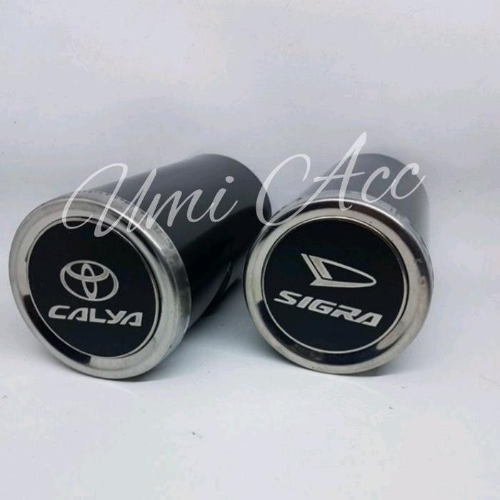 Muffler Calya Sigra / Buntut Knalpot Mobil Calya Sigra Hitam Baut Baut - Calya