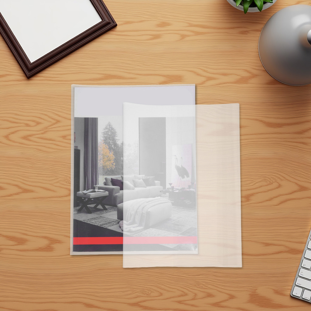 

20pcs Book Cover Protectors for Soft Hardcover Books Waterproof B5 16K Notebook Journal Sleeve Pouch Student Clear Plastic