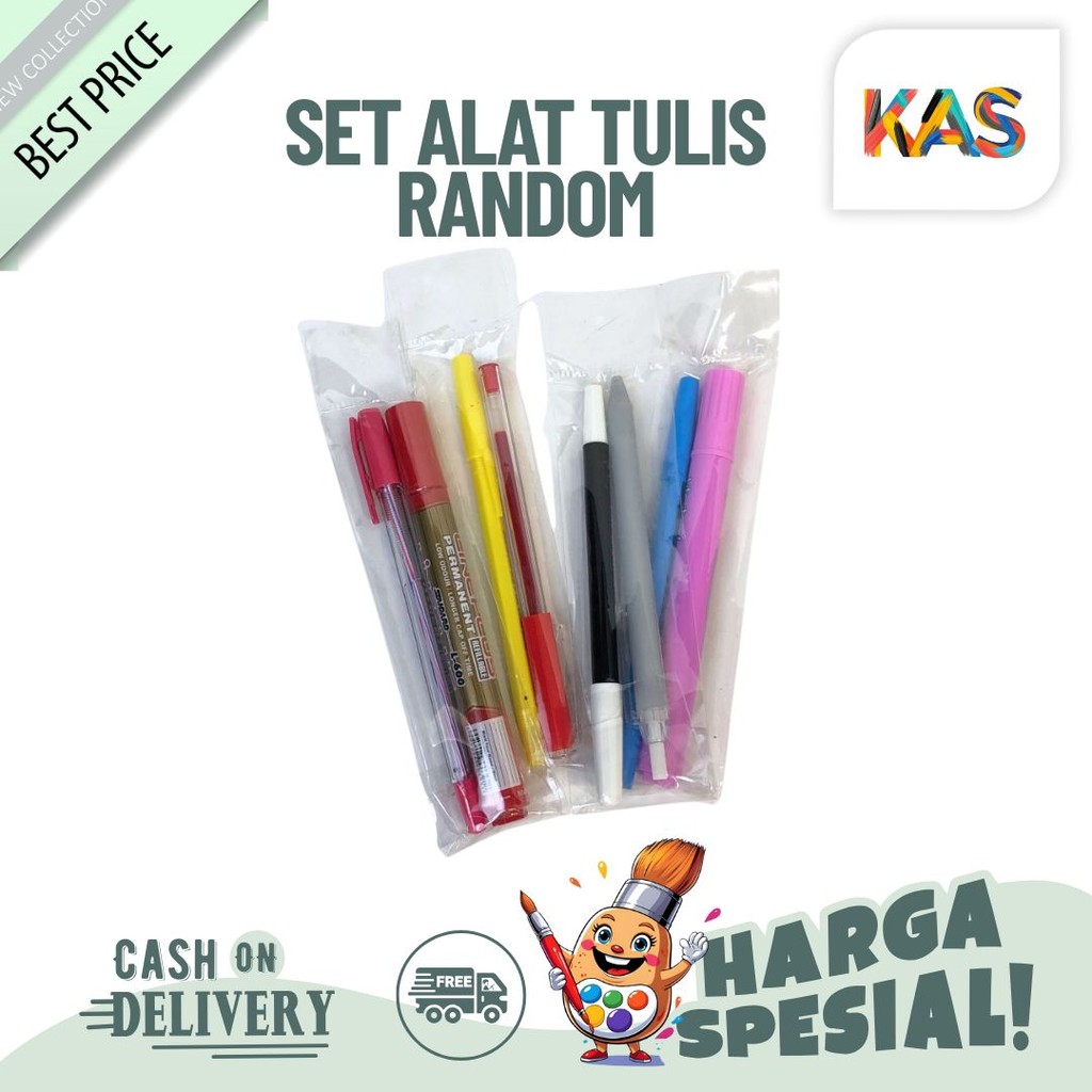

OBRAL Cuci Gudang Set Alat Tulis Random Set Isi 2